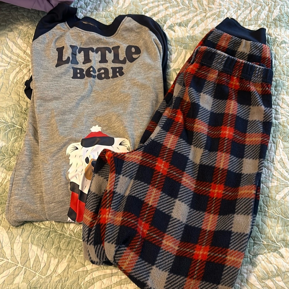 Little bear boys pajamas size 14/16